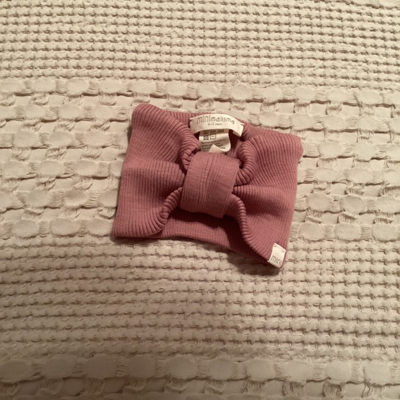 Minimalisma Knot Detail Ribbed Woolen Headband 6-12 years - Picture 2 of 4